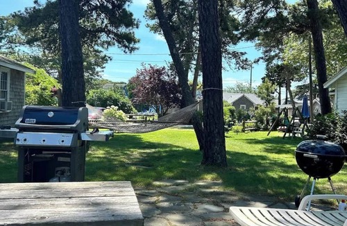 Bass River Cabin | Cozy One Bedroom Cabin on Cape Cod Campground!