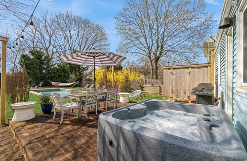 Greenport House | Delightful 4-bedroom Cape with heated saltwater pool in the heart of Greenport!