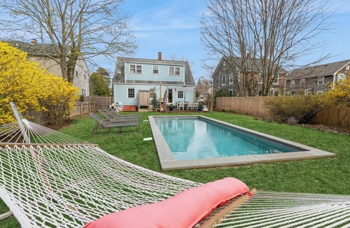 Greenport House | Delightful 4-bedroom Cape with heated saltwater pool in the heart of Greenport!