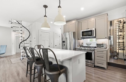 Cataumet House | Designer Home with Wraparound Porches & Fire Pit