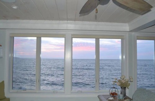 Niantic House | Direct Oceanfront pristine home, Niantic Bay, Views,sunrises, beach w/patio