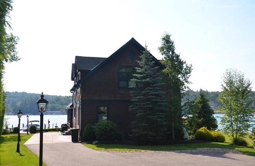Laconia House | Direct Winnipesaukee Waterfront home w/dock for 28' boat & sandy swimming area