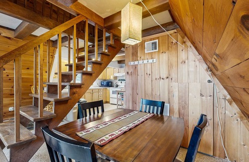 Madison Ski Chalet | Dog-friendly A-frame with firepit, fireplace, AC, & kayaks - walk to the beach