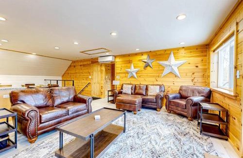 Rockwood House | Dog-friendly apartment by Moosehead Lake with sprawling deck & firepit