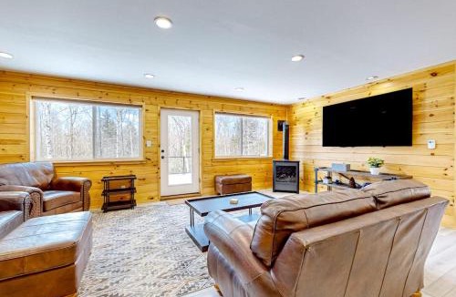 Rockwood House | Dog-friendly apartment by Moosehead Lake with sprawling deck & firepit