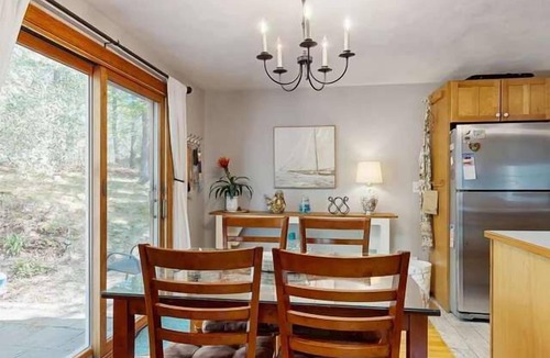 East Falmouth House | Dog-friendly Bournes Pond home minutes to downtown Falmouth with grill
