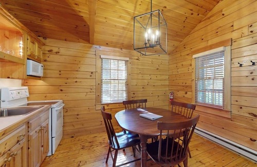 Northport Cabin | Dog-friendly cabin retreat with kitchen, firepit, hiking & outdoor fun