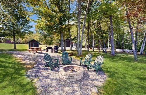Rockwood House | Dog-Friendly Lakefront Cabin with Private Dock, Epic Views of Lake & Mt Kineo