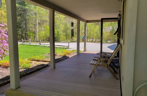 Birch Hill House | Dog friendly mountain view home in great location w/large yard