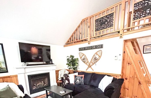 Albany Cabin | Dog-Friendly w/Hot Tub, Firepit near Kancamagus!