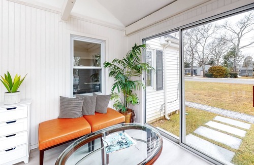 Falmouth Heights House | Downtown & beach home w/WiFi, W/D, home office + dog-friendly yard & firepit