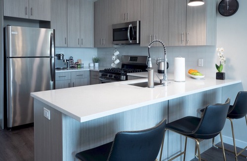 The Hill Apartment | Dreamy Lux Apt w/ Parking & Gym | Downtown at Yale
