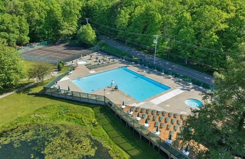 Pocono Mountain Lake House | Eagle Lake Getaway: Pool, Hot Tub, Games & Firepit Ping Pong, Foosball
