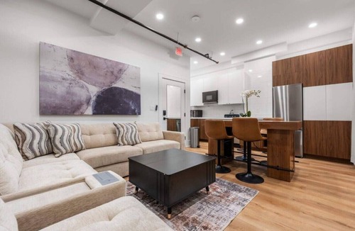 Fenway–Kenmore Apartment | Elegant Urban Loft + Spacious Open Layout | Suite 1