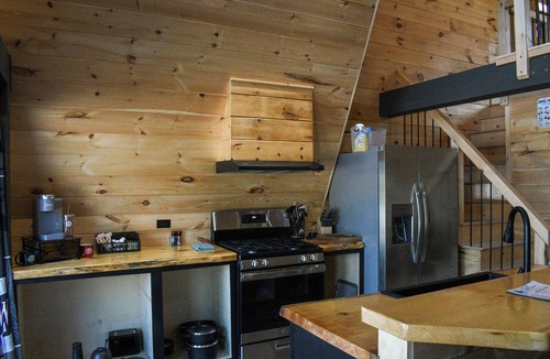 Sunday River Area Cabin | Escape to the mountains for riding or relaxation. Direct access to the snowmobile and ATV trails. Plenty of skiing in the area along with wilderness exploring.
