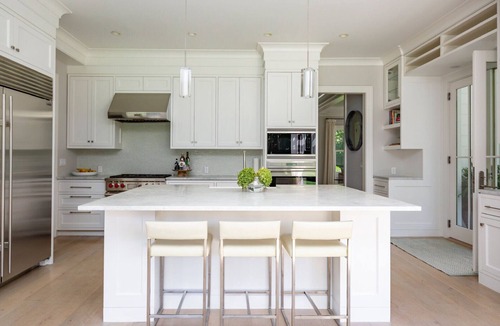 East Hampton North House | Escape to this traditional new construction home on the fringe of the.