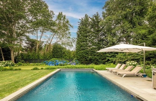 East Hampton North House | Escape to this traditional new construction home on the fringe of the.