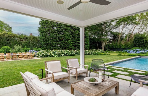 East Hampton North House | Escape to this traditional new construction home on the fringe of the.