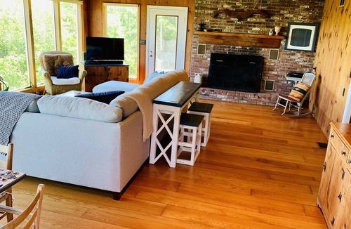 Aquinnah House | Exclusive Aquinnah Hilltop Home —Stunning Views of Menemsha Pond — Pet Friendly