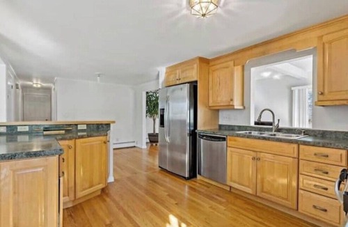 Morgan Point House | Experience coastal living! This home features water views on every level.