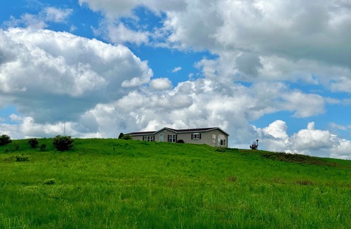 East Worcester House | Fall foliage leaf colors! 3 bd home on gorgeous horse farm, AC, laundry, & views