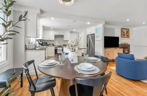 East Falmouth House | Falmouth Family Home: Beach, Fire Pit & Games!
