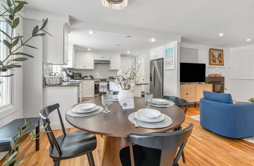 East Falmouth House | Falmouth Family Home: Beach, Fire Pit & Games!