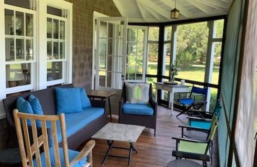 Quioque Cottage | Family cottage with tennis and bay access - 15 miles from US Open, sleeps 9