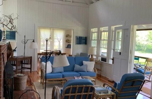 Quioque Cottage | Family cottage with tennis and bay access - 15 miles from US Open, sleeps 9