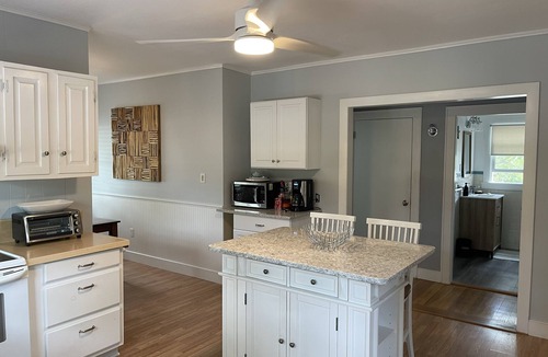Lagoon Heights Cottage | Family cottage in Oak Bluffs. Close to town