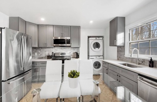 White Plains Apartment | Family-Friendly 3BR Home Game Room Free Parking Minutes from NYC