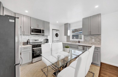 White Plains Apartment | Family-Friendly 3BR Home Game Room Free Parking Minutes from NYC