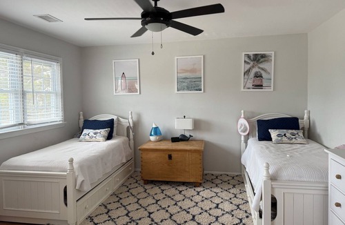 Normandy Beach House | Family-Friendly 5BR Normandy Beach Home with Plenty of Outdoor Space
