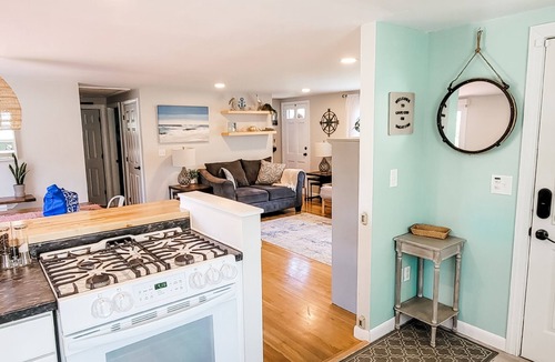 West Yarmouth House | Family friendly. Walk to pond beach. Extra space in Backyard cottage is optional