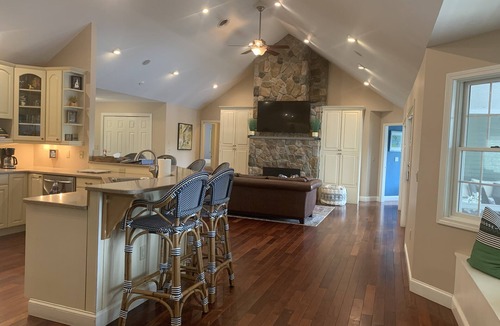 Meredith House | Family Friendly Waterfront Estate on Lake Wicwas w/Private Beach & Dock