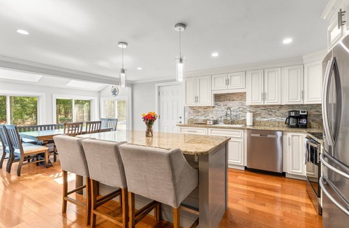 Barnstable House | Family Getaway |Pickleball CourtHot TubTheaterGame Room