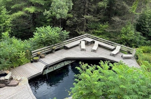 Downsville House | Featuring an indoor sauna, outdoor pool, and breathtaking views of the Pepacton Reservoir