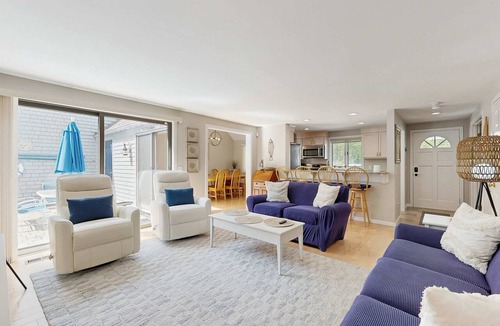 Mews Village Condo | Golf course-front townhouse with private heated pool & poolside patio