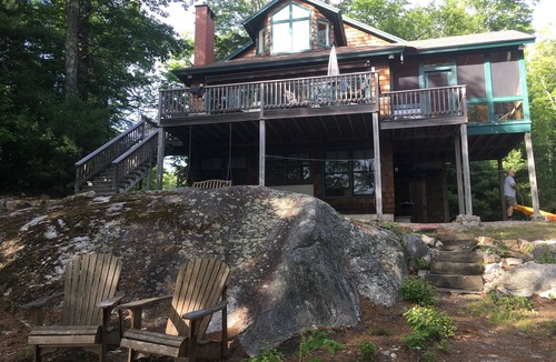 South Casco House | Gorgeous lakefront home on Sebago Lake!