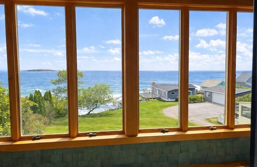 Mid-Coast and Islands House | Gorgeous ocean views with private beach access.
