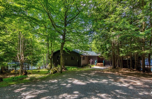 Saranac Lake House | Gorgeous Waterfront Camp on Lake Flower