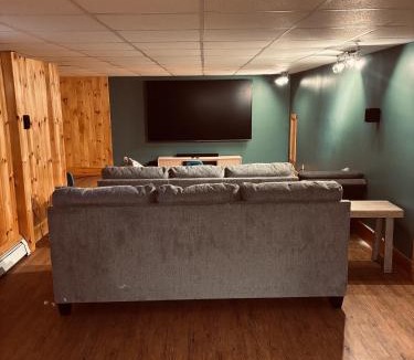 Gray House | Gray Woodland Escape Golf, Pool & Cinema home