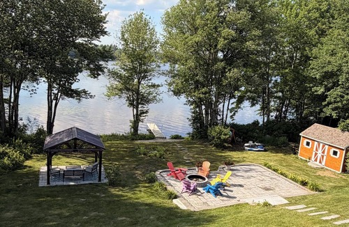 Northwood House | Harmony House - 4BR Harvey Lake Waterfront Retreat with Private Dock
