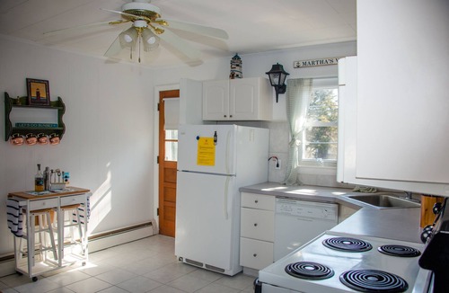 Tisbury Condo | Heart of VH, walk to ferry, shops & restaurants. Pool, AC & beach gear provided!