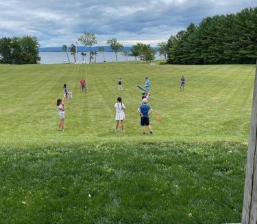 Grand Isle Villa | Hillside Estate - 14 Acre Waterfront Log home on Lake Champlain