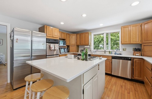 Dennis House | Hilltop home with water views, 3 floors including decks (2433)