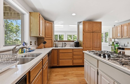 Dennis House | Hilltop home with water views, 3 floors including decks (2433)