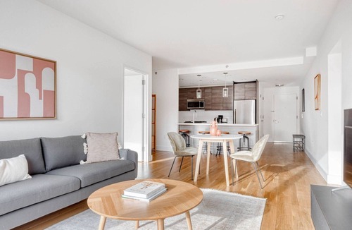 Downtown Brooklyn Apartment | Hip Brooklyn Heights 2BR w/W/D, near TJ & Promenade, by Blueground