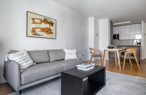 Lincoln Square Apartment | Hip Upper West Side 1BR w/Gym & W/D, nr Lincoln Center, by Blueground