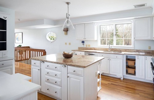 Narragansett House | Historic Coastal Estate with Private Gallery Feel